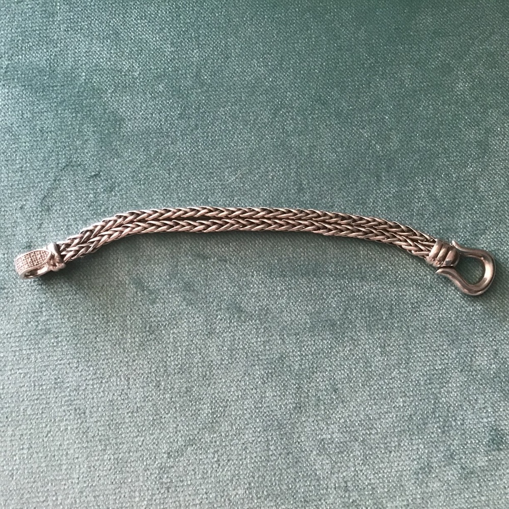 Braided Chain Bracelet Stainless Steel